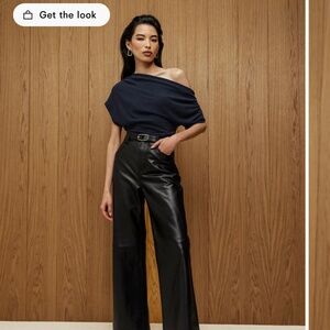 Reformation Iris Knit Top Blue - Size S